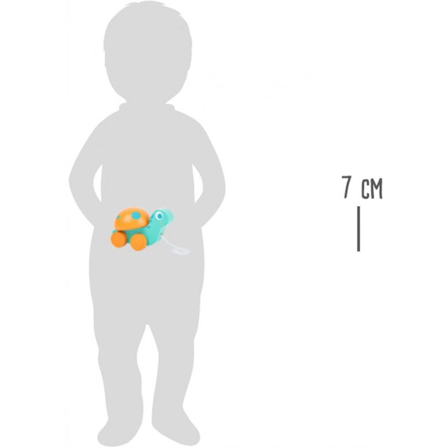 Zabawka na sznurku do ciągnięcia Żółwik / Small Foot Design