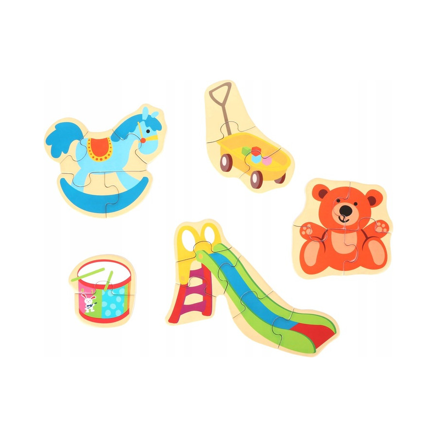 Puzzle Ulubione zabawki 20 el. / Small Foot Design