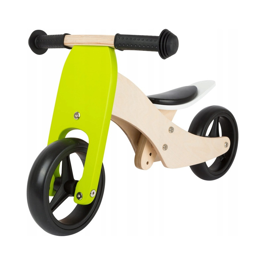 Rowerek biegowy trike zielony - 2 i 3 koÅ‚owy / Small Foot Design