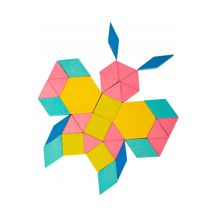 Układanka pastelowe kształty / Small Foot Design