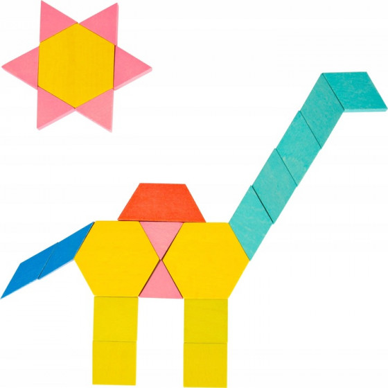 Układanka pastelowe kształty / Small Foot Design