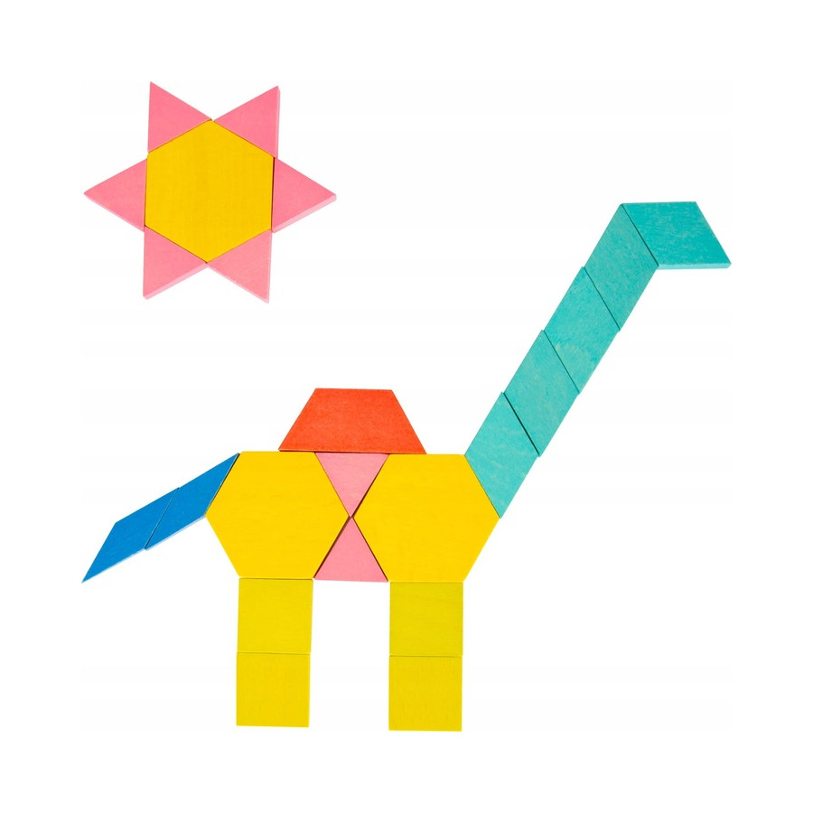 Układanka pastelowe kształty / Small Foot Design