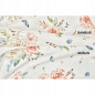 Otulacz bambusowy 110x110 cm Vintage Flowers / Qbana Mama