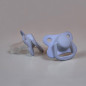 Smoczek uspokajający silikonowy 2pak 6m+ Powder Blue / Filibabba