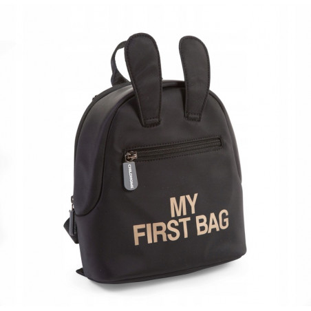 Plecak dziecięcy My First Bag Czarny / Childhome