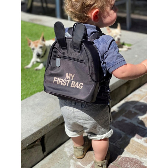 Plecak dziecięcy My First Bag Czarny / Childhome