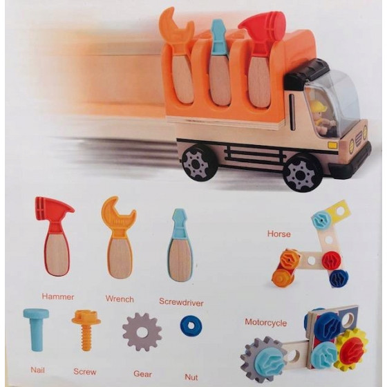 Ciężarówka z warsztatem narzędziowym / Joueco