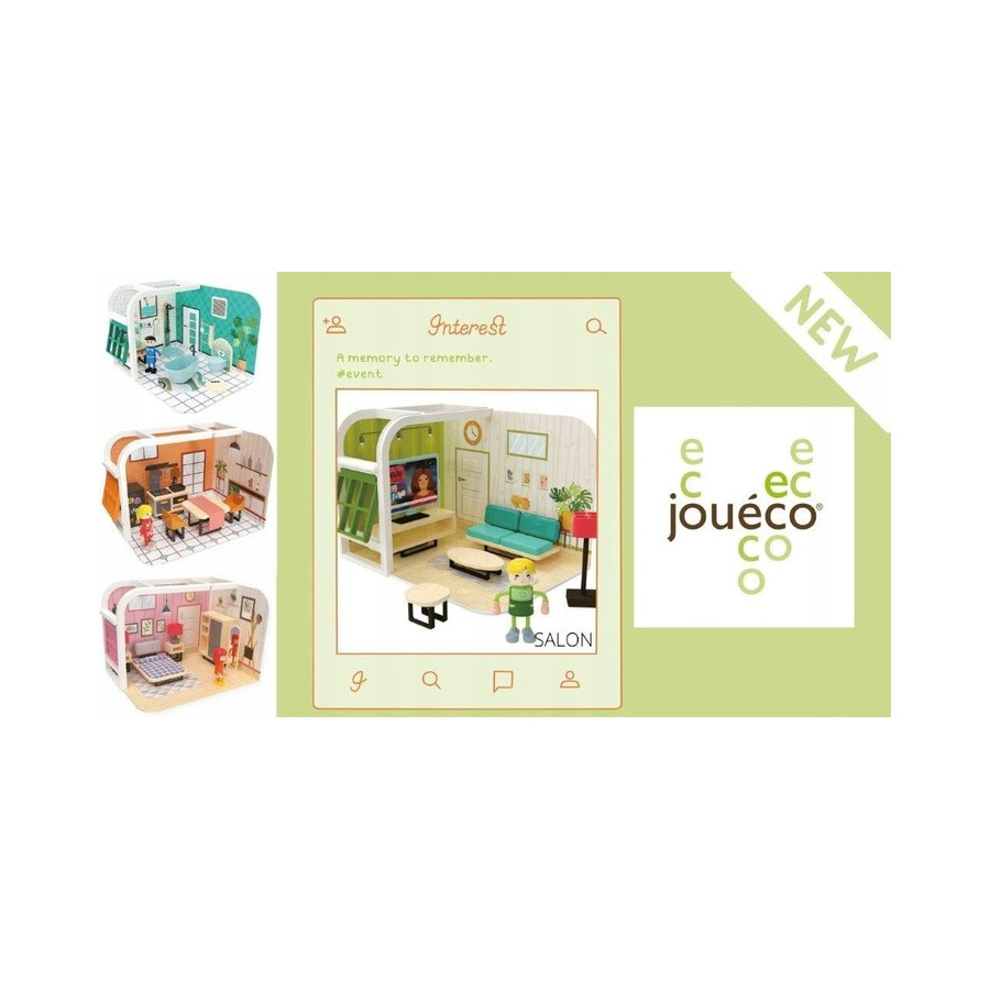 Domek dla lalek - Salon / Joueco
