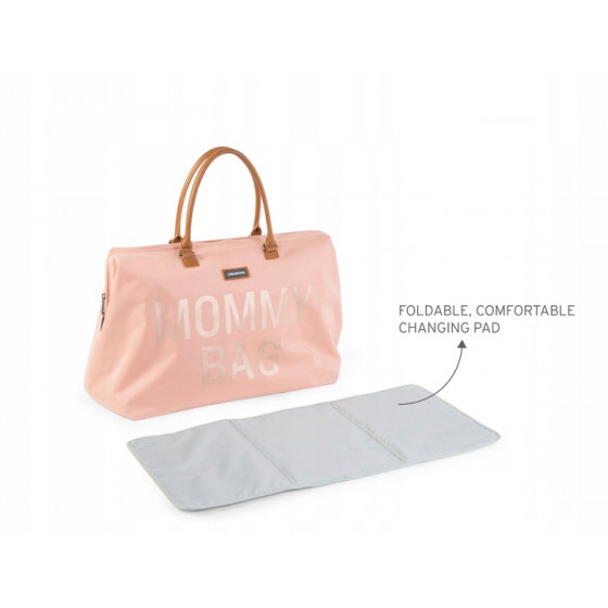 Torba Mommy Bag Różowa / Childhome