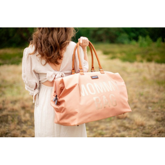 Torba Mommy Bag Różowa / Childhome