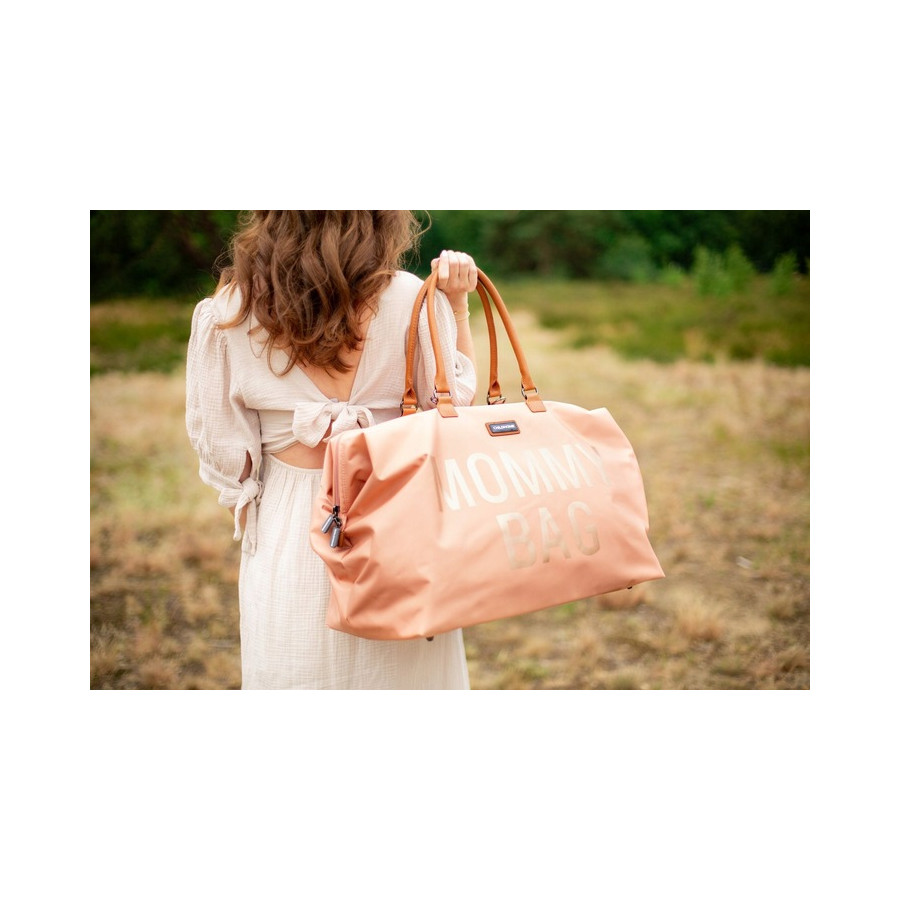 Torba Mommy Bag Różowa / Childhome