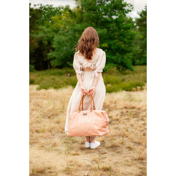 Torba Mommy Bag Różowa / Childhome