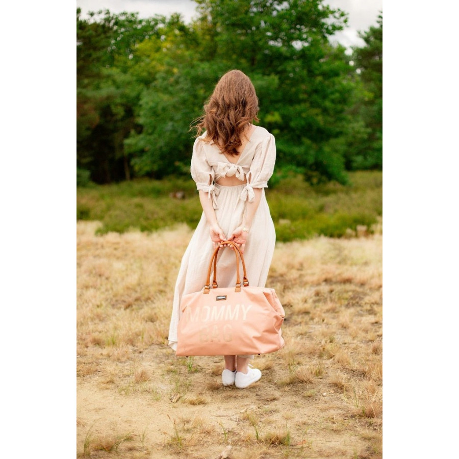 Torba Mommy Bag Różowa / Childhome