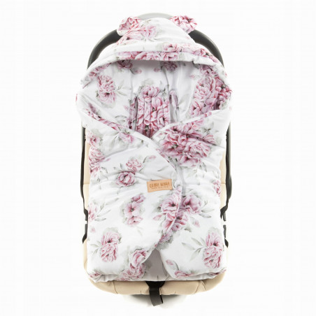 Otulacz-śpiworek do fotelika, gondoli In Blossom / Qbana Mama