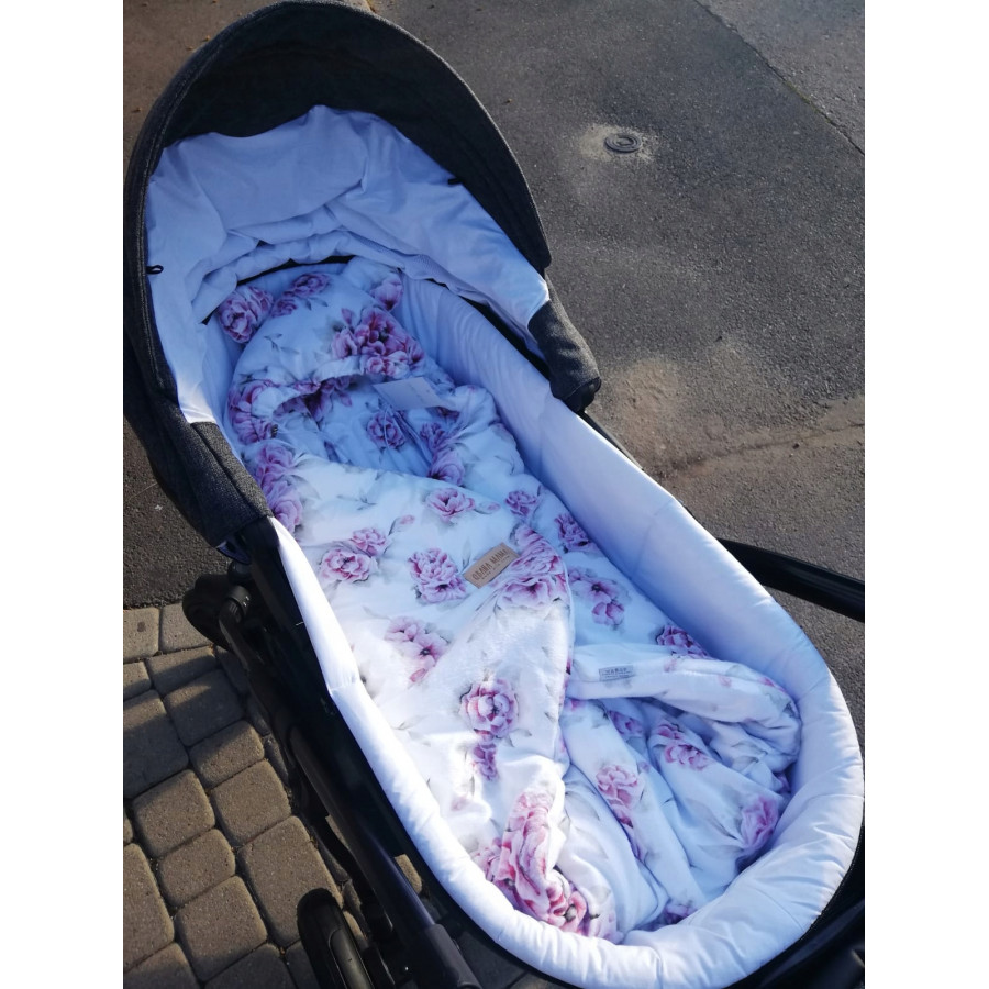 Otulacz-śpiworek do fotelika, gondoli In Blossom / Qbana Mama