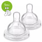 Smoczek do butelki antykolkowy 2 szt. 1m+ / Philips Avent