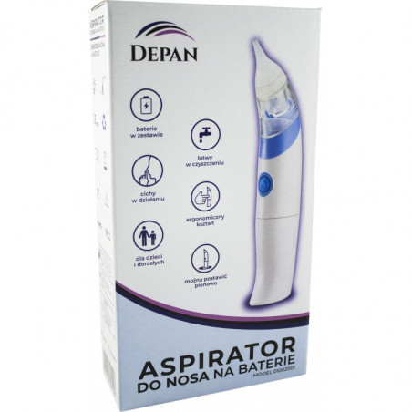 Elektroniczny aspirator do nosa / Depan
