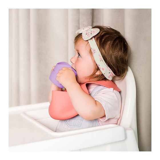Ergonomiczny kubek treningowy Flow Różowy / Babyono
