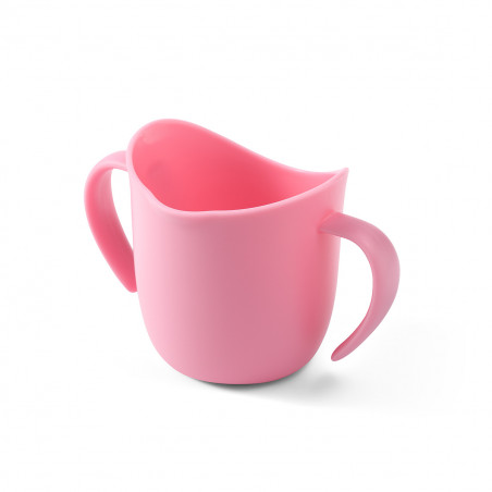 Ergonomiczny kubek treningowy Flow Różowy / Babyono