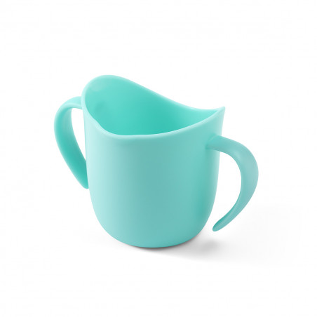 Ergonomiczny kubek treningowy Flow Zielony / Babyono