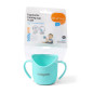 Ergonomiczny kubek treningowy Flow Zielony / Babyono