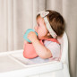 Ergonomiczny kubek treningowy Flow Zielony / Babyono