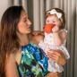 Ergonomiczny kubek treningowy Flow Czerwony / Babyono