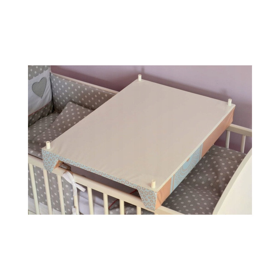 Przewijak na łóżeczko 50x70 Comfort Caro Coral / Ceba Baby