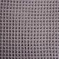 Kocyk dziecięcy Waffle Line 90x90 cm Ash / Ceba Baby