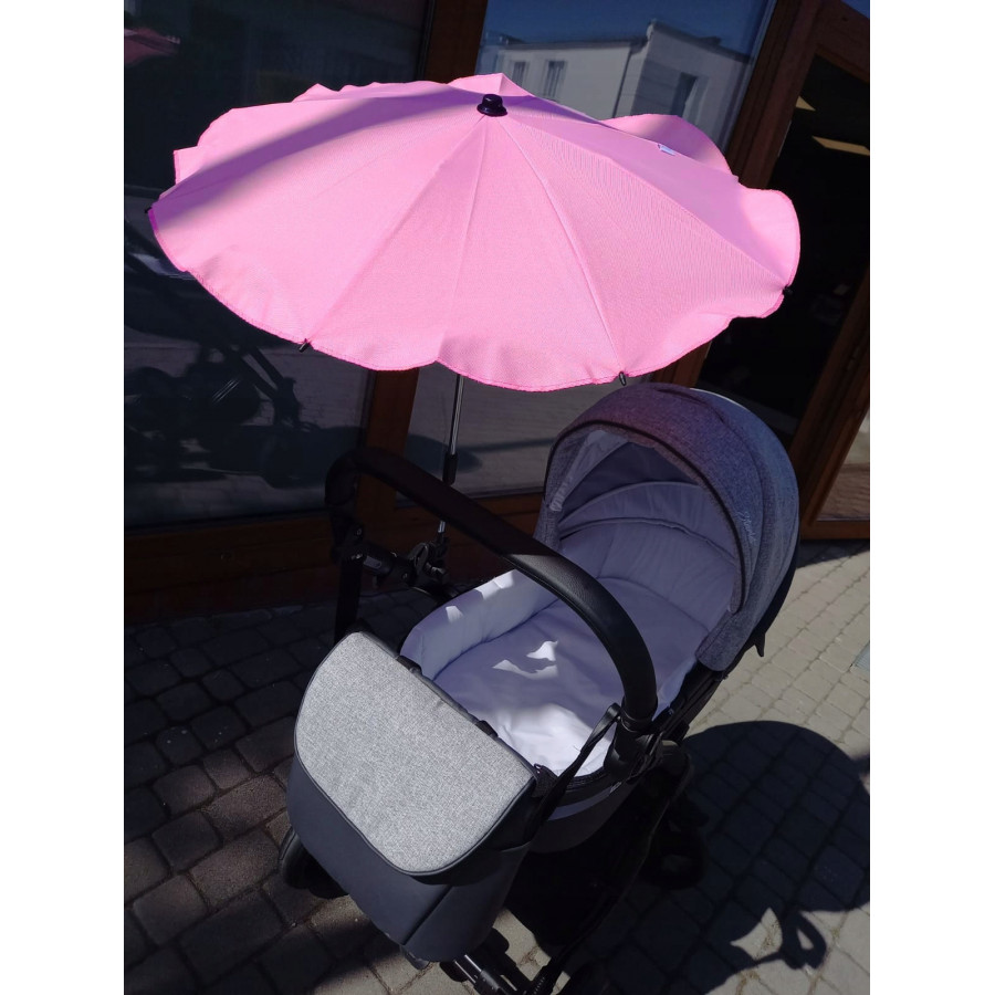 Parasolka uniwersalna do wózka dziecięcego Różowa / Camicco
