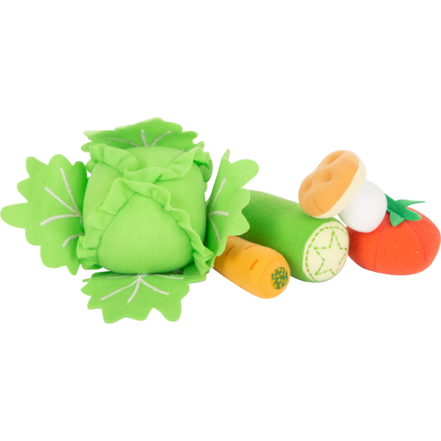 Skrzynka z pluszowymi warzywami / Small Foot Design