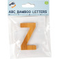 Bambusowy alfabet - literki na ścianę "Z" 1 szt. / Small Foot Design Bambusowy alfabet - literki na ścianę "Z" 1 szt. / Small Foot Design