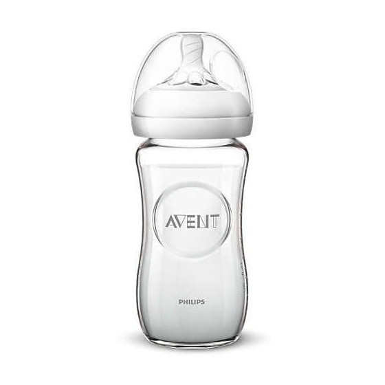 Butelka dla niemowląt szklana Natural 2.0 240 ml / Philips Avent
