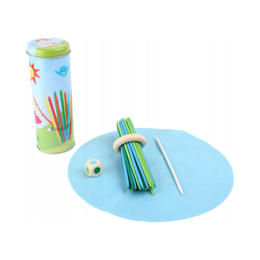 Gra bierki Mikado z kostką / Small Foot Design