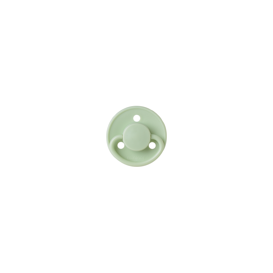 Smoczek uspokajający okrągły lateksowy 6m+ Gooseberry / Mininor