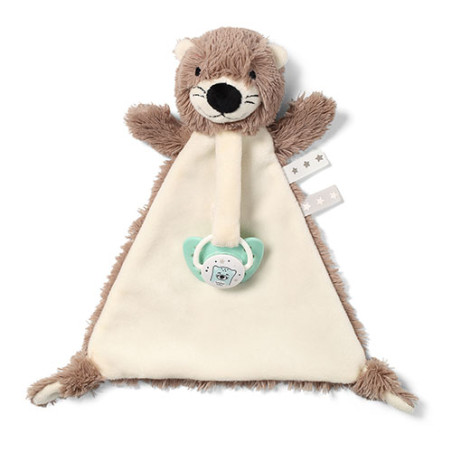 Przytulanka z zawieszką do smoczka Otter Maggie / Babyono