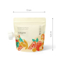 Wielorazowe saszetki na musy 150 ml 5 szt. / Babyono Wielorazowe saszetki na musy 150 ml 5 szt. / Babyono