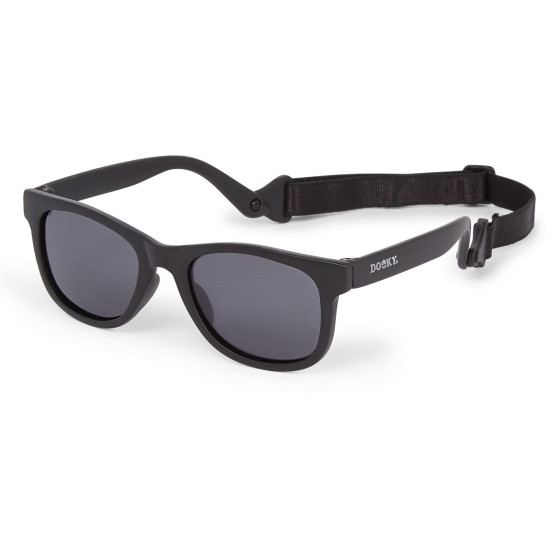 DzieciÄ™ce okulary przeciwsÅ‚oneczne (1-3) UV400 Santorini Black / Dooky