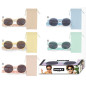 Dziecięce okulary przeciwsłoneczne (1-3) UV400 Fiji Pink / Dooky