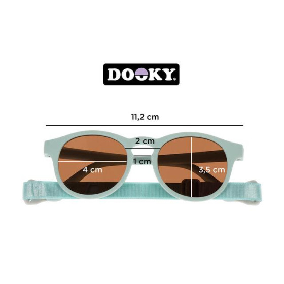 Dziecięce okulary przeciwsłoneczne (1-3) UV400 Aruba Mint / Dooky