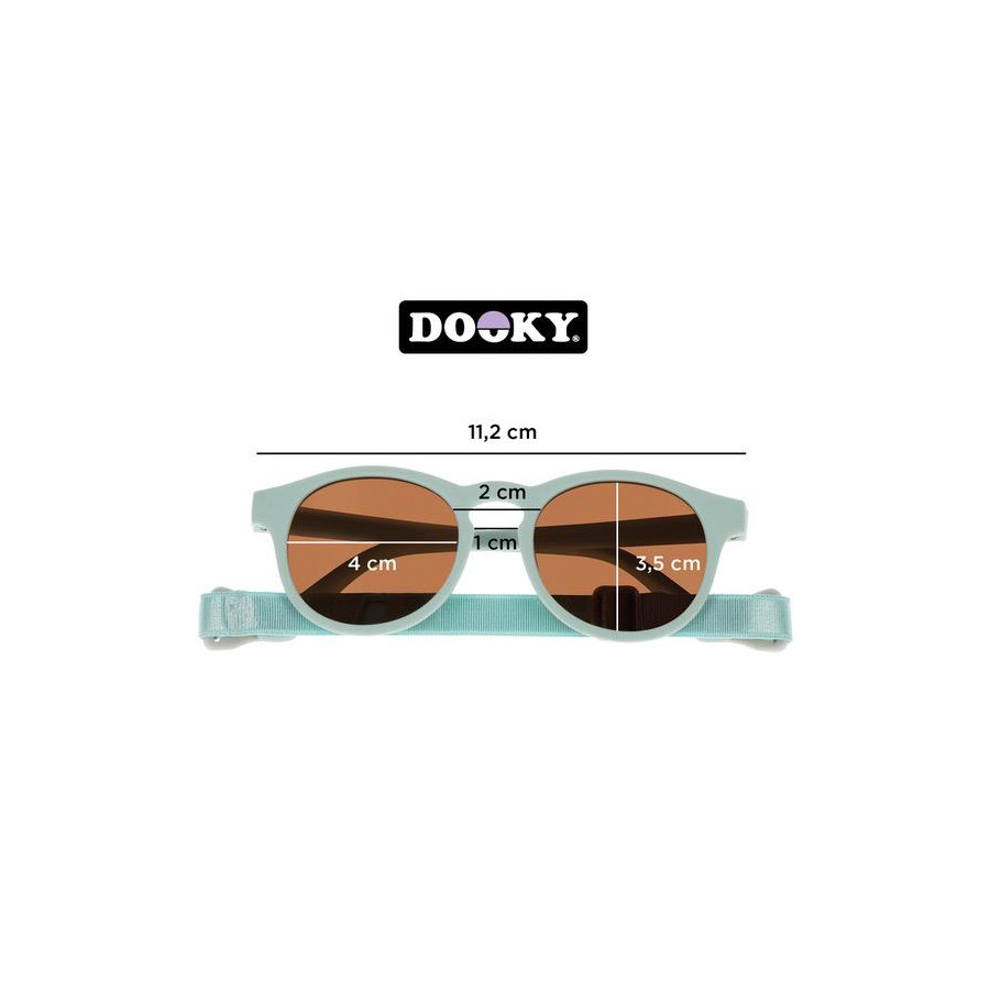 Dziecięce okulary przeciwsłoneczne (1-3) UV400 Aruba Mint / Dooky