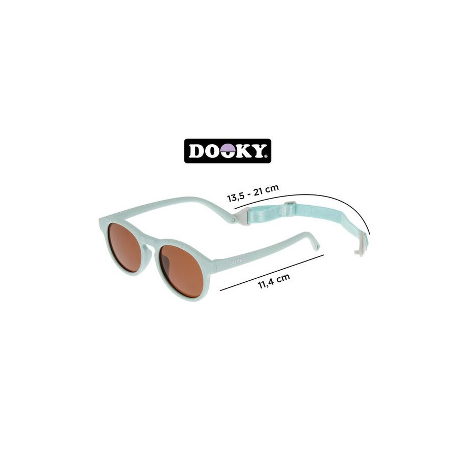 Dziecięce okulary przeciwsłoneczne (1-3) UV400 Aruba Mint / Dooky