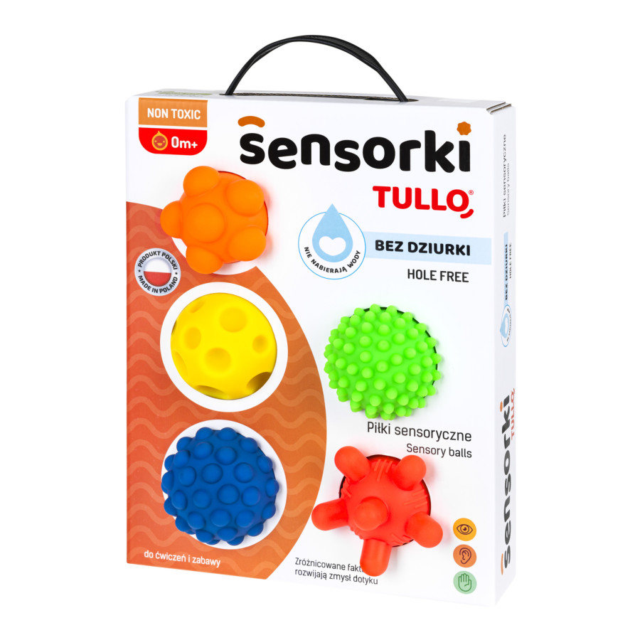 Piłeczki sensoryczne Sensorki 5 szt. / Tullo