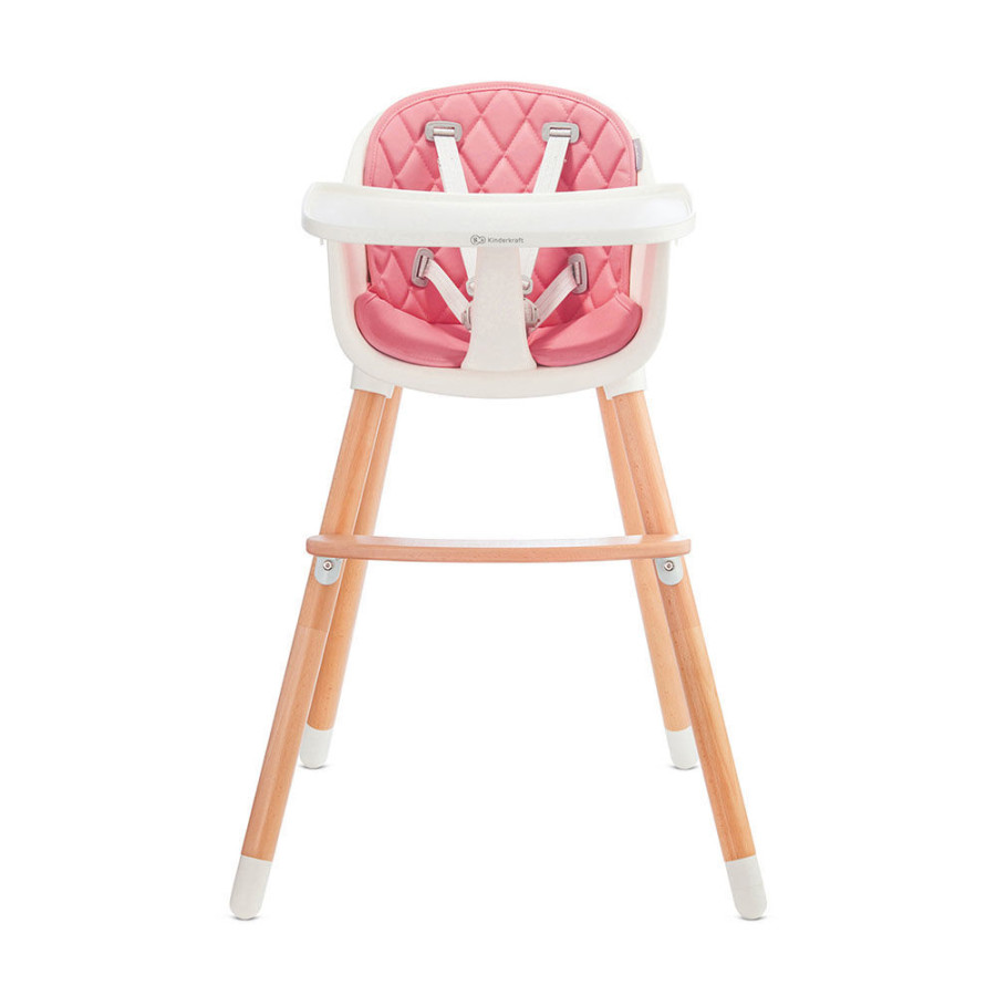 Krzesełko do karmienia Sienna pink / Kinderkraft