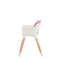 Krzesełko do karmienia Sienna pink / Kinderkraft