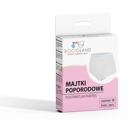 Majtki poporodowe siateczkowe 2 szt. M / Bocioland