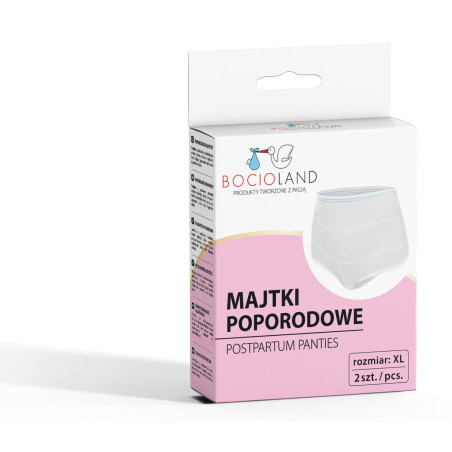 Majtki poporodowe siateczkowe 2 szt. XL / Bocioland