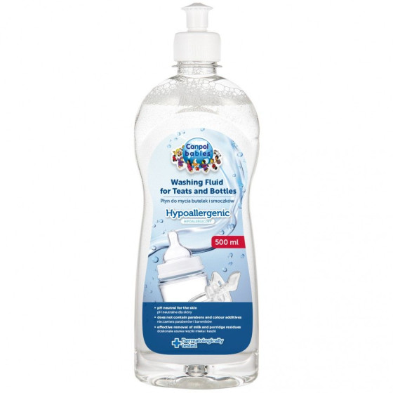 Płyn do mycia smoczków i butelek 500 ml / Canpol Babies