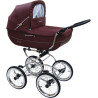 Retro wózek dziecięcy 2w1 Renee Bordowy / Baby Fashion