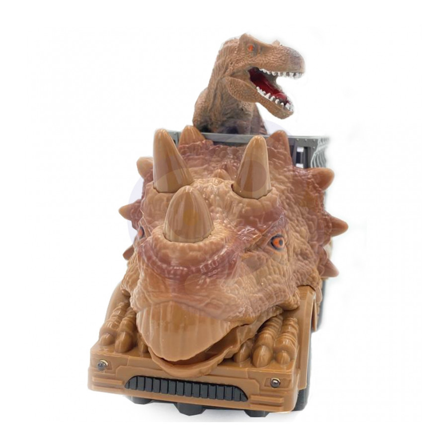 Samochód zdalnie sterowany RC Dinozaur + figurka / Woopie